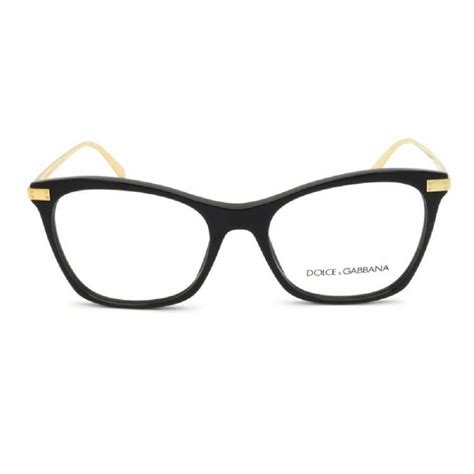 Dolce & Gabbana DG3331 Women's Eyeglasses Black 54